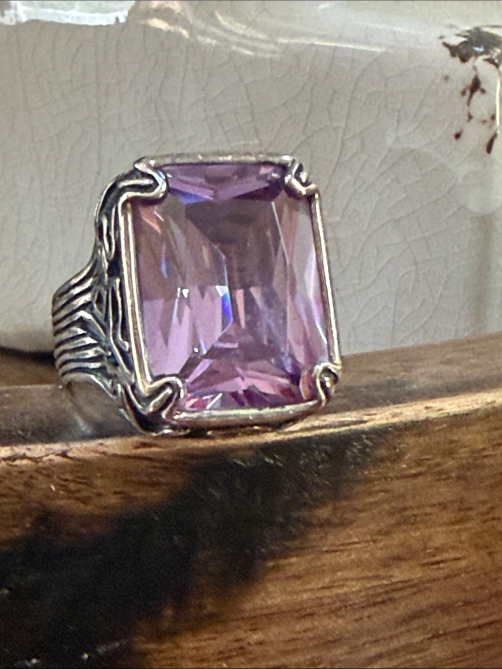 STUNNING & LARGE SILPADA RING. 9. RARE - Picture 1 of 6